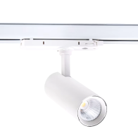 Трековый светильник CITY PRO MAX 4TRA 25W 3000K | Белый корпус 88х105mm