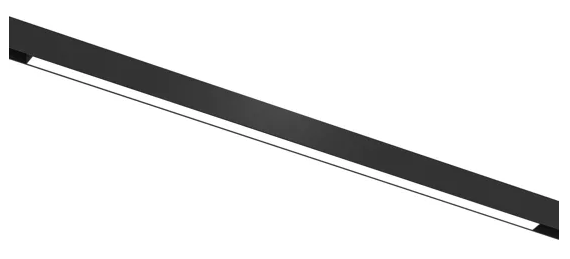 Светильник LINER MAGNETIC S20 48V 30W 120° 3000K CRI90 OSRAM | Черный корпус L900mm