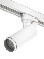 Трековый светильник CITY ZOOM NEW 20W 3000/4000/6000К 10°- 60° 4TRA 60х145mm | Белый корпус