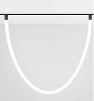 Светильник TUBE MAGNETIC Н5 48V 10W 360° 3000K CRI90 OSRAM | Черный корпус L1000mm