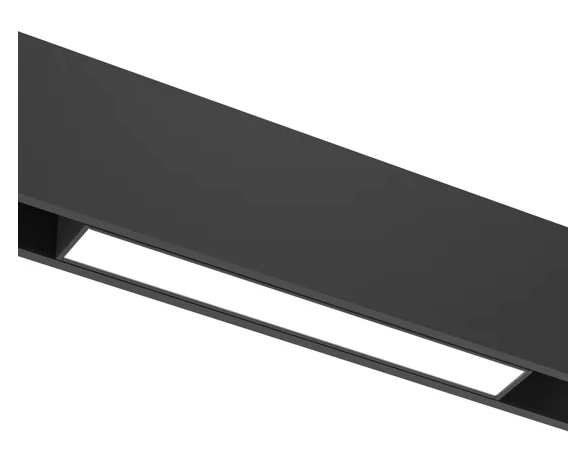 Светильник LINER MAGNETIC S15 48V 10W 120° 4000K CRI90 OSRAM | Черный корпус L300mm