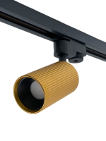 Трековый светильник серии COLT V 10W 3000K 110° CRI90 2TRA GOLD | 55x93mm