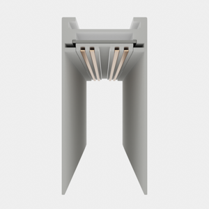 Трековая система серии MAGNETIC S39 220V 4TRA White 1000х39х76mm