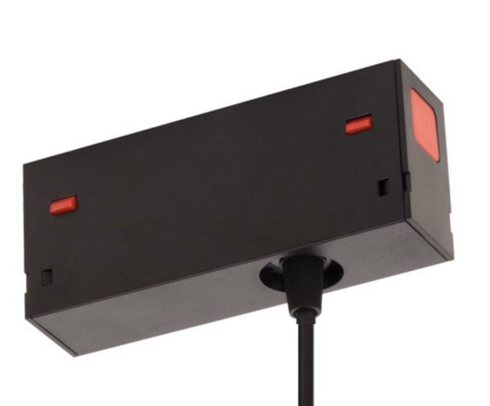 Магнитное крепление для трековой системы S39 220V 4x контактный Black EAC19299