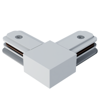 Угловой соединитель для трековой системы CITY 2TRA | White