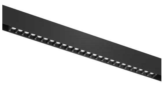 Светильник LINER BLACK MASK MAGNETIC S20 48V 24W 36° 4000K CRI90 OSRAM | Черный корпус L435mm