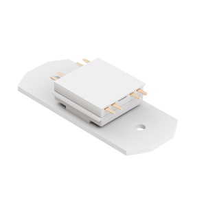 Прямой соединитель для трековой системы S39 220V 4x контактный White 33x70x8mm EAC19299