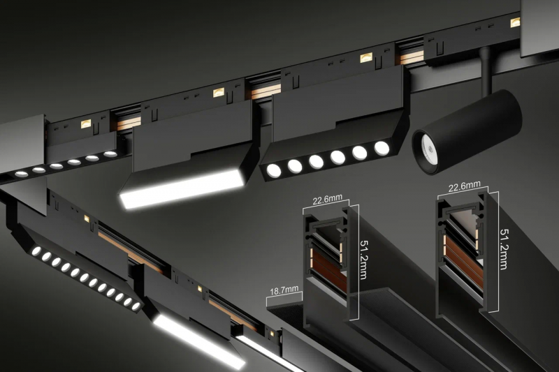 MAGNETIC S15  трековая система освещения 48V