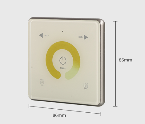 Сенсорная панель пульт ДУ управление SMART DIM 86х86х15mm