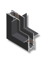 Угловой соединитель потолок-стена для встраиваемого шинопровода S15 | Черный