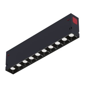 Светильник LINER S39 SMART DIM 20W 10х2W OSRAM 36° CRI90 4000K | Black L270x34x58mm 220V