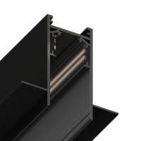 Трековая система встраиваемая MAGNETIC S20 48V 4TRA BLACK 1000x70x52mm