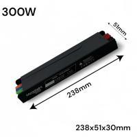 Блок питания 300W 12/18/24/27/36/48V, 6 режимов  переключения постоянного напряжения, 238х51х30,IP20