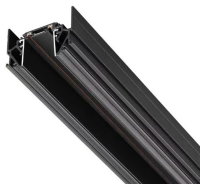 Трековая система для натяжных потолков MAGNETIC H5 48V 2TRA BLACK 1000mm