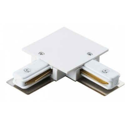 Коннектор трековый соединительный ML-TR-W-L-V Белый (50pcs)