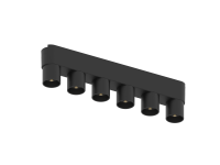 Трековый магнитный св-к DOT  MAGNETIC H4 24V 12W 24° 3000К/4000K/6000К OSRAM | Black 222х25х65mm