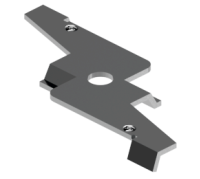 Крепеж к шинопроводу S10 Black