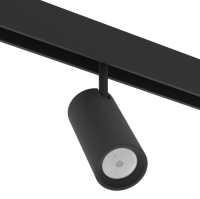 Светильник SPOT MAGNETIC S15 48V 15W 24° CRI90 OSRAM 4000K | Черный корпус D45х100mm