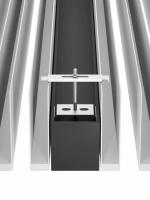 Крепление для реечных потолков регулируемое Т- образное LINER U50 50x55