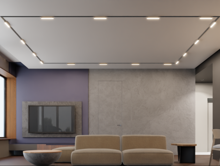 Угловой соединитель потолок-стена для шинопровода H5 White