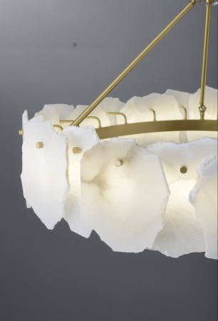 Светильник подвесной Alabaster D650хH600mm LED 36W Латунь