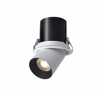 Светильник COLT 12W 3000К 36° | SPOT поворотно-выдвижной | WHITE Ø89mm