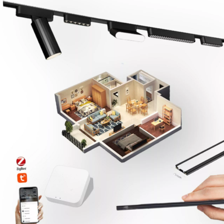 Угловой соединитель потолок-стена для шинопровода H5 White