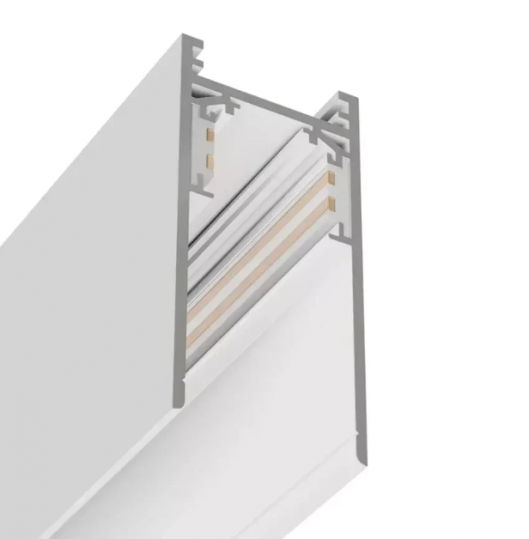 Трековая система универсальная MAGNETIC S20 48V 4TRA WHITE 3000x26x52mm