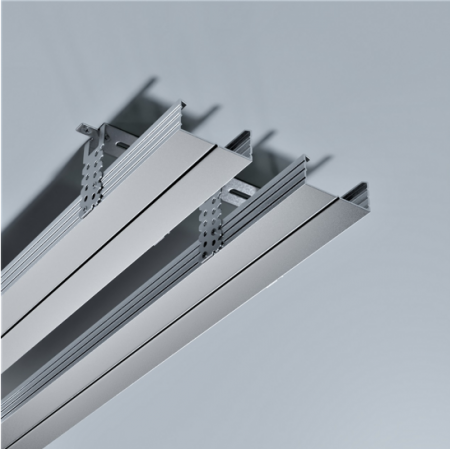 Трек черный MAGNETIC S25 220V шинопровод 2x контактный, Black 2000х32х57mm 