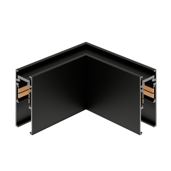 Угловой внутренний соединитель для шинопровода S15 | Черный