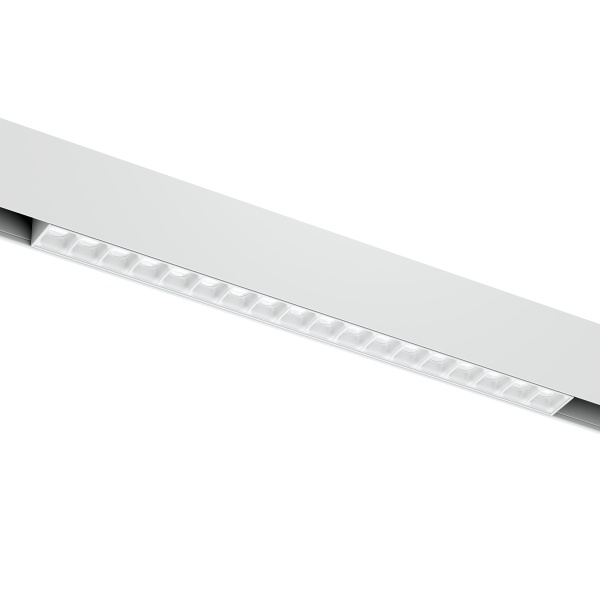 Светильник LINER BLACK MASK MAGNETIC S20 48V 18W 36° 4000K CRI90 OSRAM | Белый корпус L328mm