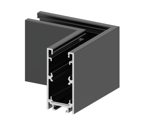 Угловой внутренний соединитель для шинопровода S10 | Черный