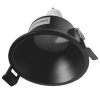 Светильник встраиваемый MR16 GU10 BLACK | Ø85(75)x47mm IP44