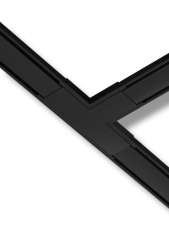 Т- соединитель потолок-потолок для шинопровода H5 Black