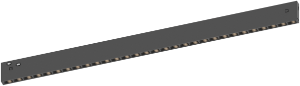 Светильник LINER BLACK MASK MAGNETIC S10 48V 30W 36° 3000/4000/6000K CRI90 OSRAM | Черный L600mm