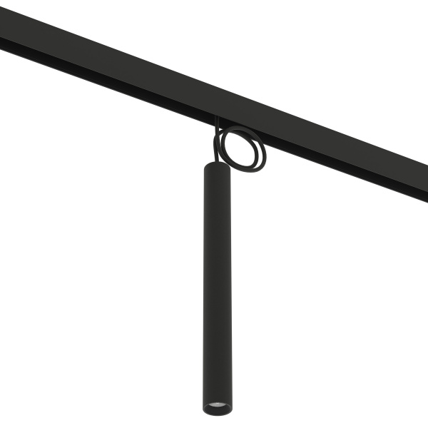 Светильник SPOT MAGNETIC S20 48V 12W 24° CRI90 OSRAM 4000K | Черный корпус D40х300mm