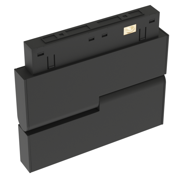 Светильник SPOT BLACK BOOK MAGNETIC S15 48V 6W 36° CRI90 OSRAM 3000K | Черный корпус L118хH100mm