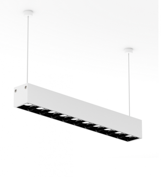 Светильник LINER T33 BLACK MASK 15W 4000К EPISTAR CRI90 48° IP40 Белый корпус 278x33x34mm | 220V