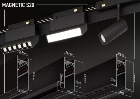 Прямой соединитель трек системы S20
