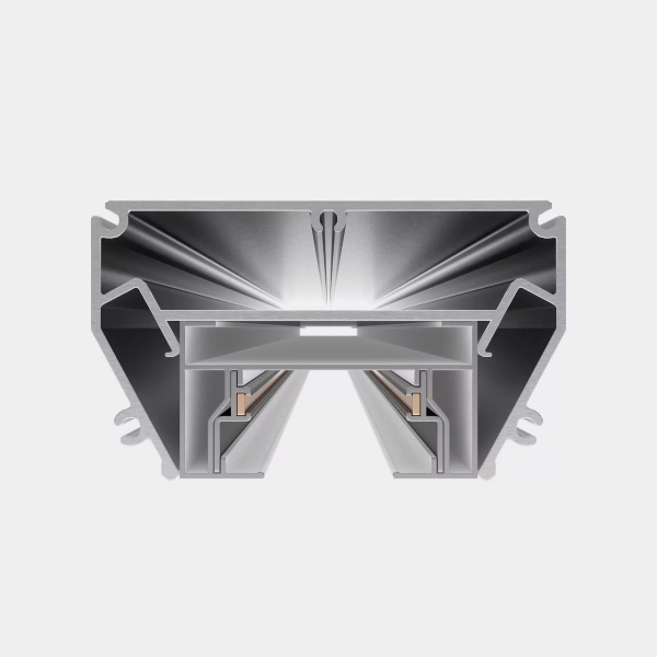 Профиль для натяжных потолков CITY 2TRA | 54x32x1000mm