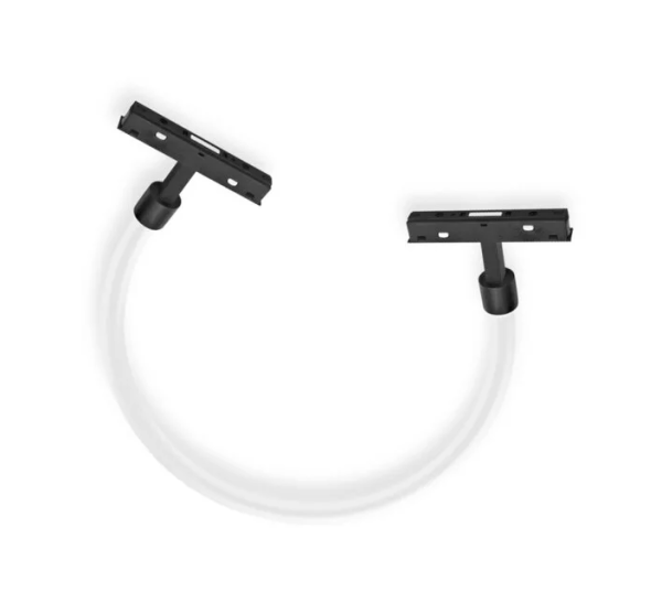 Светильник TUBE MAGNETIC S20 48V 16W 360° 3000K CRI90 OSRAM | Черный корпус L1000mm