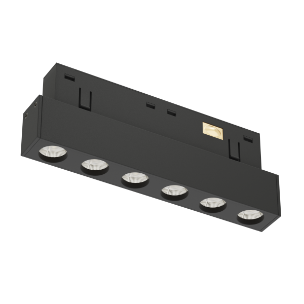 Светильник LINER BLACK MASK MAGNETIC S15 48V 6W 36° 3000-6000K TRIX CRI90 OSRAM | Черный L118mm