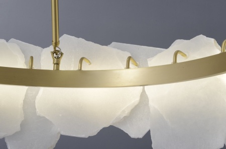 Светильник подвесной Alabaster D650хH600mm LED 36W Латунь