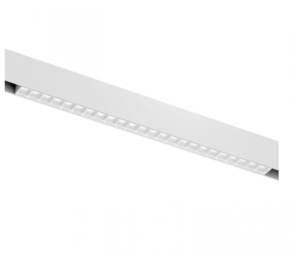 Светильник LINER BLACK MASK MAGNETIC S20 48V 24W 36° 3000K CRI90 OSRAM | Белый корпус L435mm