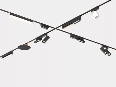 Угловой соединитель потолок-стена для шинопровода H4, Black