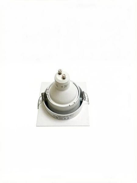 Светильник встраиваемый CITY DLW MR16 WHITE/BLACK | 90x90 (75)xH45mm Electroplating