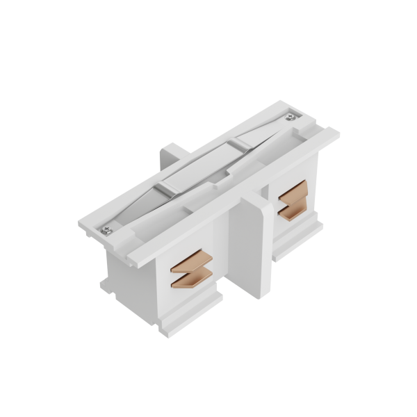 Коннектор трековый соединительный ML-4TRA-W-I Белый  (100pcs)