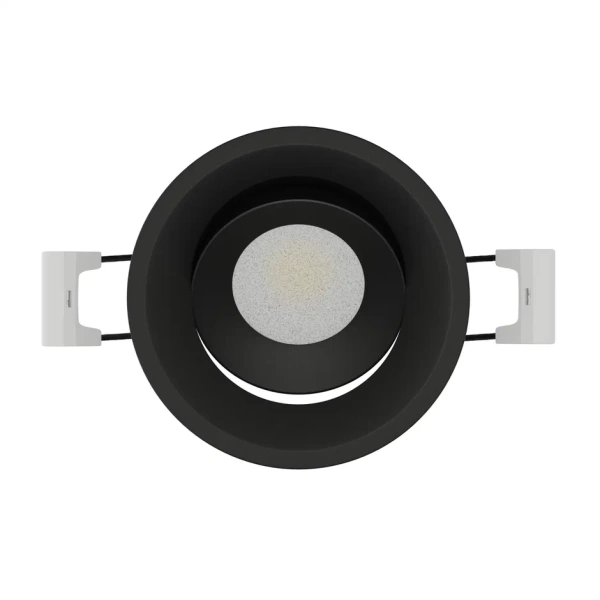 Светильник CITY SPOT 10W 3000К GU10 угол света 110 град. алюминий черный/ black, 220V, 75x65mm