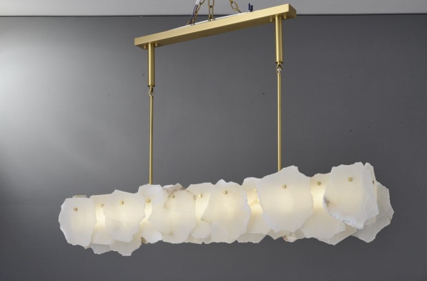 Светильник подвесной Alabaster L1200хH800mm LED 34W Латунь