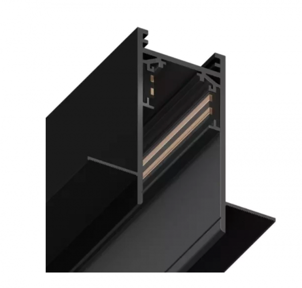 Трековая система встраиваемая MAGNETIC S20 48V 4TRA BLACK 2000x70x52mm